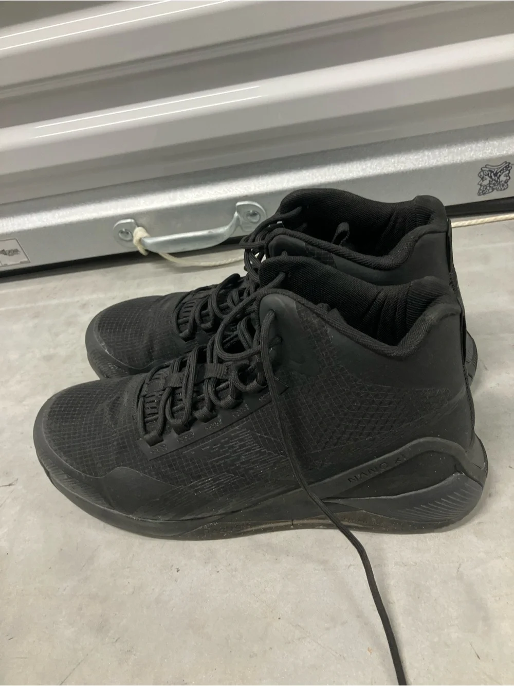 Reebok Nano X1 Adventure Men’s Work Boots Size 11.5 Black Mid Cut RB3484